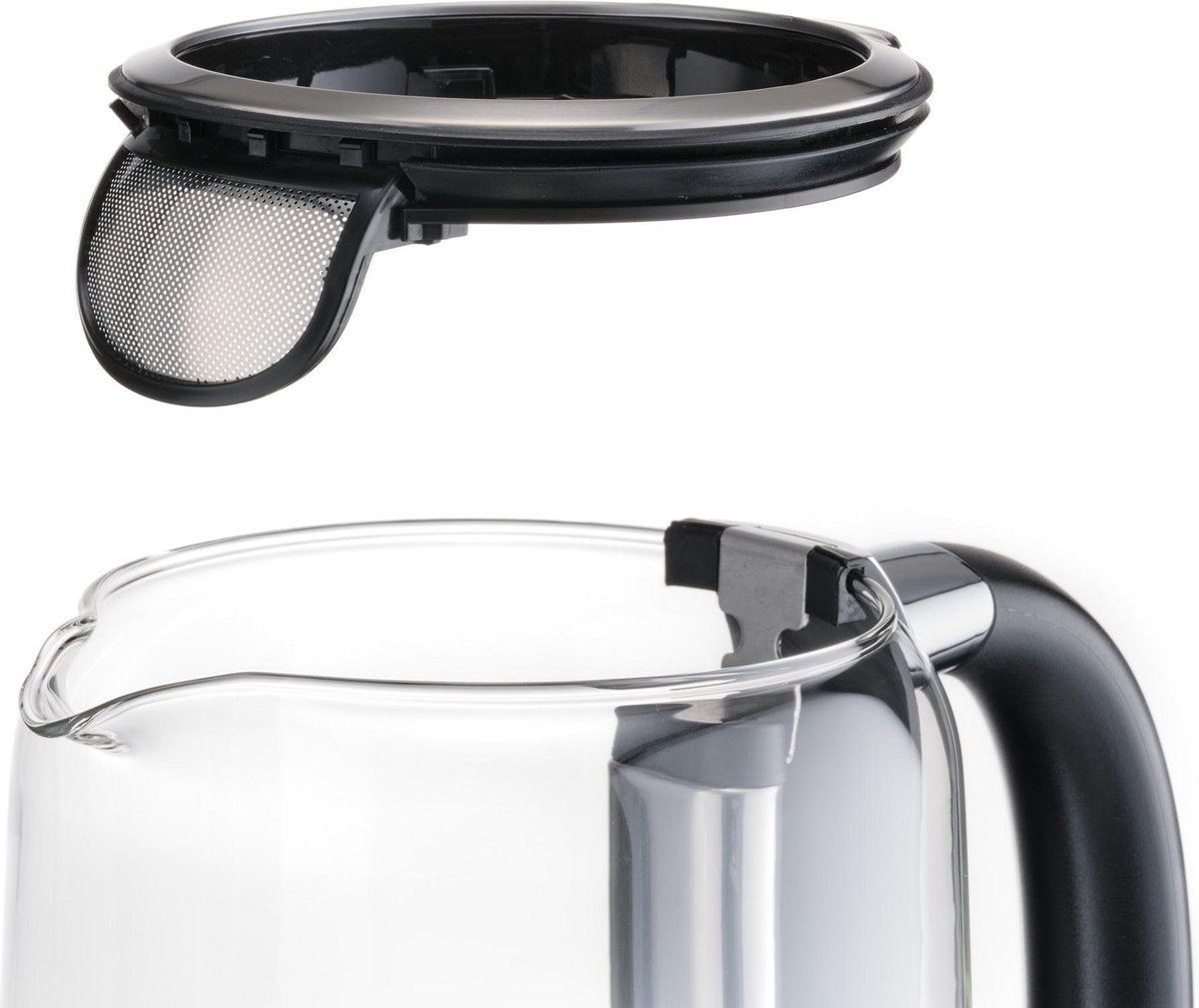 Solis Tea Kettle Automatic 5518 - Wasserkocher mit Temperaturregelung - Teezubereiter - Silber