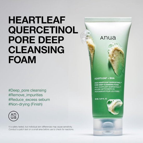 Anua - Heartleaf + BHA - Reinigungsschaum - 25 ml - für unterwegs