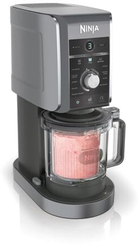 Ninja Creami Deluxe – 10-in-1-Eismaschine – Eismaschine für Speiseeis, Milchshakes, Slushies, Smoothie-Bowls und mehr – Foodi – NC501EU