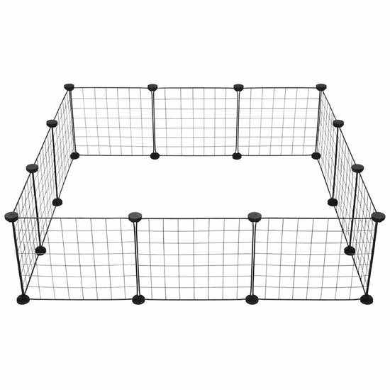 Ceruzo Tierauslauf 105 cm – Welpenauslauf – Modular – Für Kaninchen und Meerschweinchen