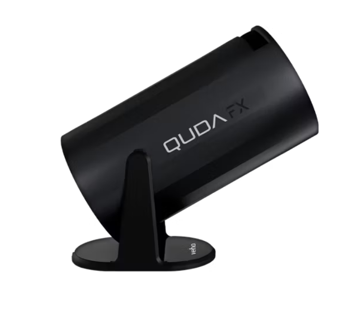 Veho Quda FX Tragbarer Smart-Projektor - 90 x 90 x 193 mm - Schwarz