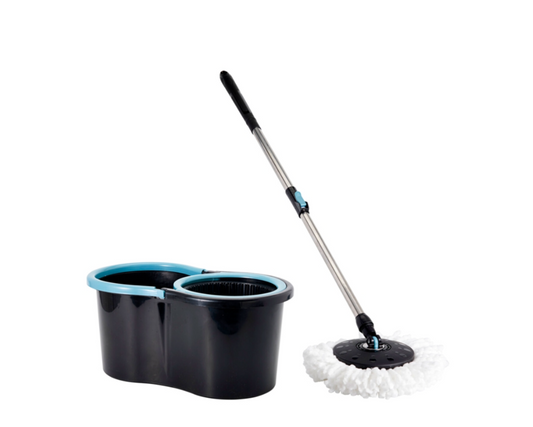 Ultra Clean 3-in-1-Wischmopp-Set mit Pedalsystem – 14 Liter