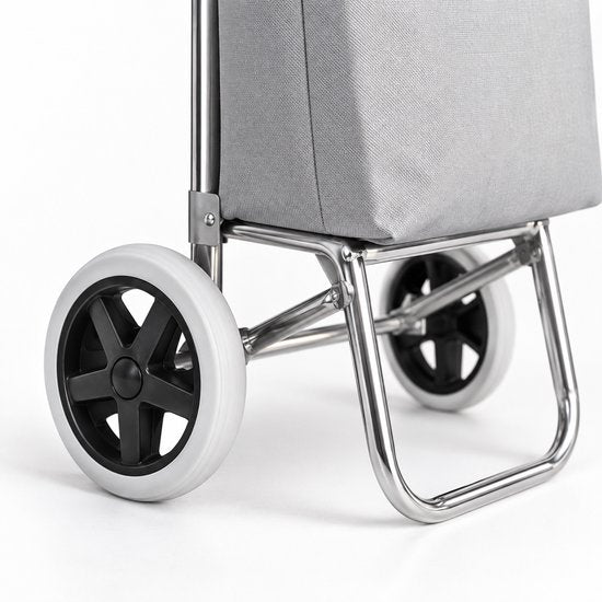 BE strong Einkaufswagen 25 l – 2 Räder – Grau