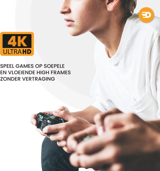 Drivv. Premium HDMI Kabel 2.0 - Ultra HD 4K 60 Hz - HDMI zu HDMI - Geeignet für Xbox Serie X & PS5 - 2 Meter - PVC - Grau