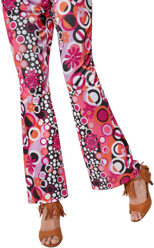 dressforfun - Damenkostüm Hippie Flowerpower - XXL - Kostüm Karneval - Halloween - Verkleiden - Partykleidung - Karnevalskleidung - Partykleidung