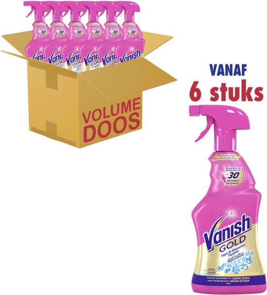 Vanish Oxi Action Gold Fleckenentferner Spray - 500ml x6