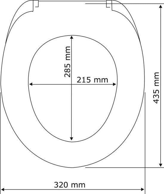 Wenko Toilettensitz Aurora 36,2 × 45 cm, Thermoplast, weiß