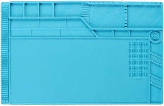 Velleman Silikon-Lötmatte, 550 x 350 mm, blau