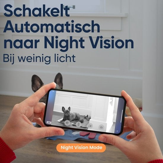 1080P Haustierkamera mit App - 360Â° Hundekamera - Hundekamera - Haustier / Haustierkamera - Für Hund / Hund / Katze / Haustiere