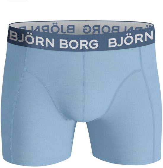 Björn Borg Cotton Stretch Boxershorts für Herren (7er-Pack) – Mehrfarbig – Größe L