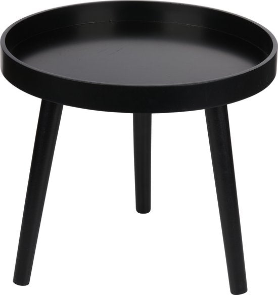 Arti Casa Runder Beistelltisch Ø40 x 36 cm - Moderner Couchtisch rund - Beistelltisch oder Nachttisch - Kompakter Tisch für Wohnzimmer oder Schlafzimmer - Holz