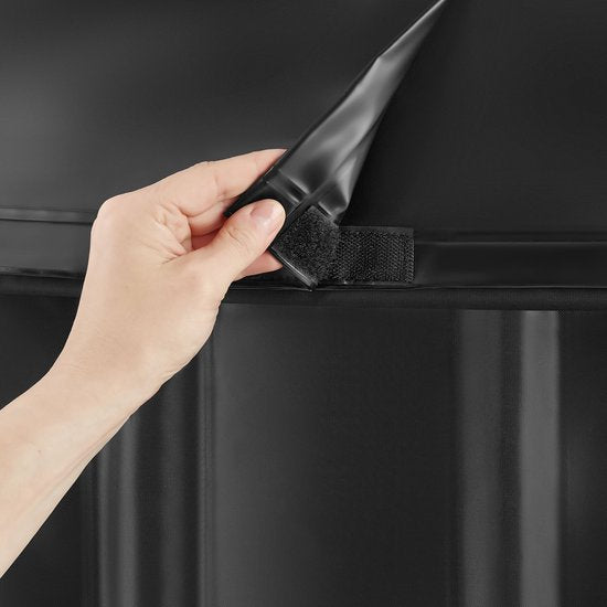 tectake® Eisbad Espoo – Ice Bath – Sitzbad – 105 x 70 x 66 cm – 375 Liter - Zusammenklappbare Eisbadwanne mit Aluminiumrahmen und Schutzhülle – 3-fach isoliert – inklusive Tragetasche und Wasserkissen