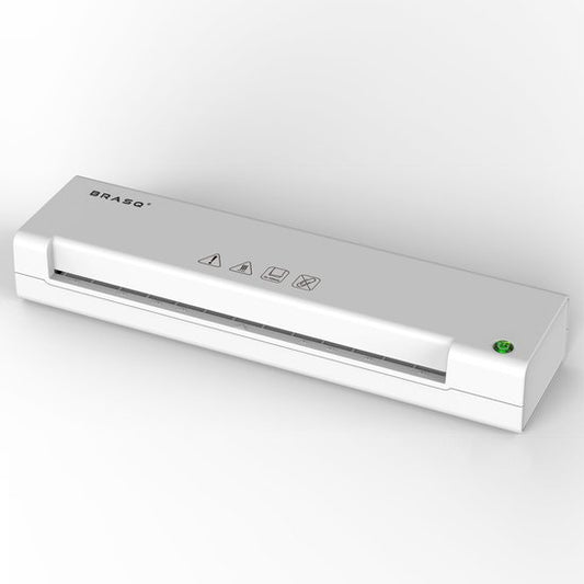 BRASQ Laminator A3 Weiß - Laminiermaschine - Laminator - Weichmacher - bis zu 125 Mikrometer pro Blatt
