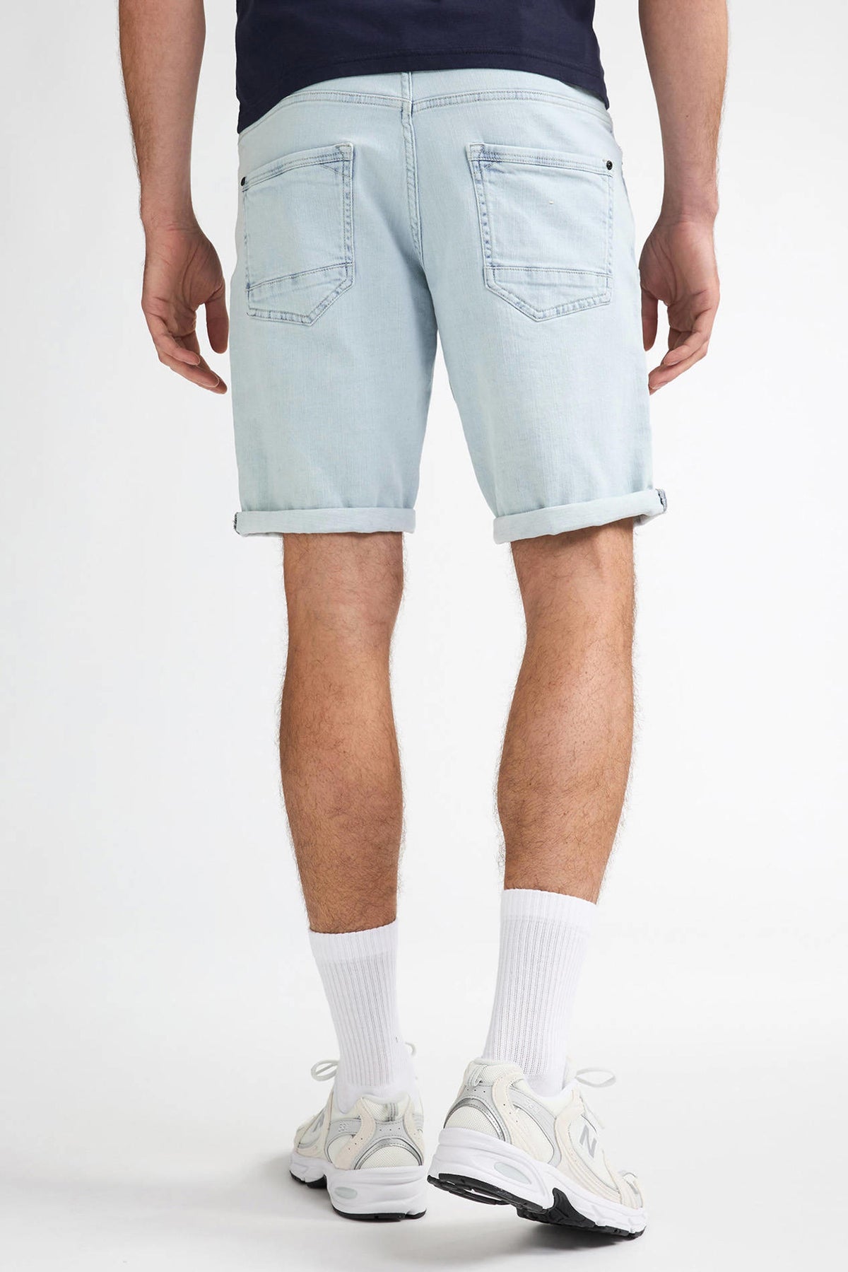 Petrol Industries Regular Denim Shorts für Herren, Größe 2XL – Light Stone – Baumwolle & Elasthan