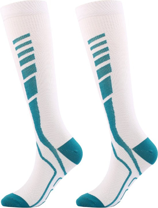 Sport Compression Socks 3 Pairs Active - Laufsocken - Stützsocken Damen und Herren - Größe 41-45 L/XL - Wandersocken - Sportsocken - Flugzeugsocken