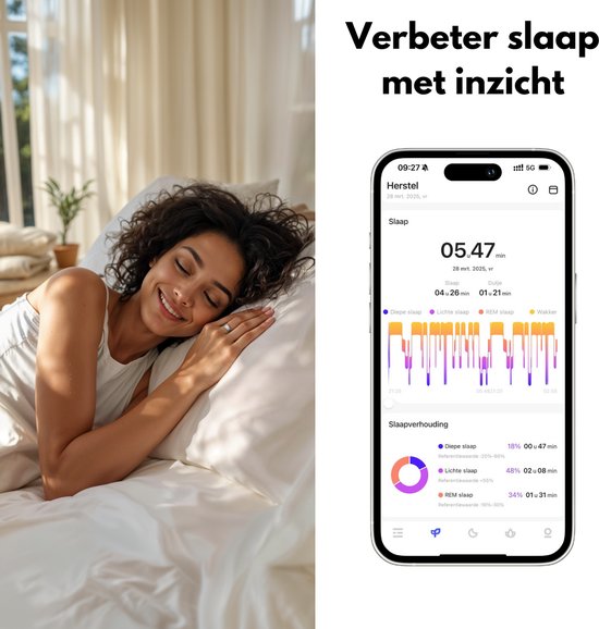 Focus® S2 Smart Ring - Silber - Größe 11 - AI Coach - Herzfrequenz - Menstruationszyklus - Schlafüberwachung - Recovery Score - Smart Ring - Sport Performance - Schrittzähler - IP68 Wasserdicht - O2 Messung - Damen - Herren - Wearables - Ladebox - Schutzr