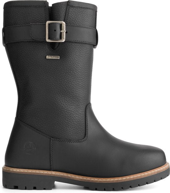 Travelin' Finnmark - Wasserdichter Damenstiefel - Wollgefüttert - Schwarz - Größe 40