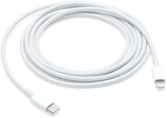 Apple – Lightning-Ladekabel – USB-C auf Lightning – 2 m – Weiß