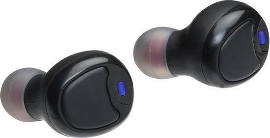 Denver TWE-60 - Kabellose Bluetooth-Kopfhörer - mit Ladeetui - Schwarz