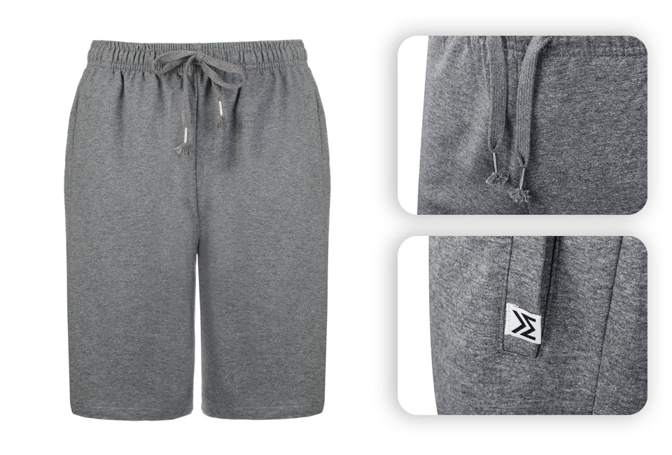 Milanoro Jogginghose - Kurz - Regular Fit - Größe XL - Dunkelgrau