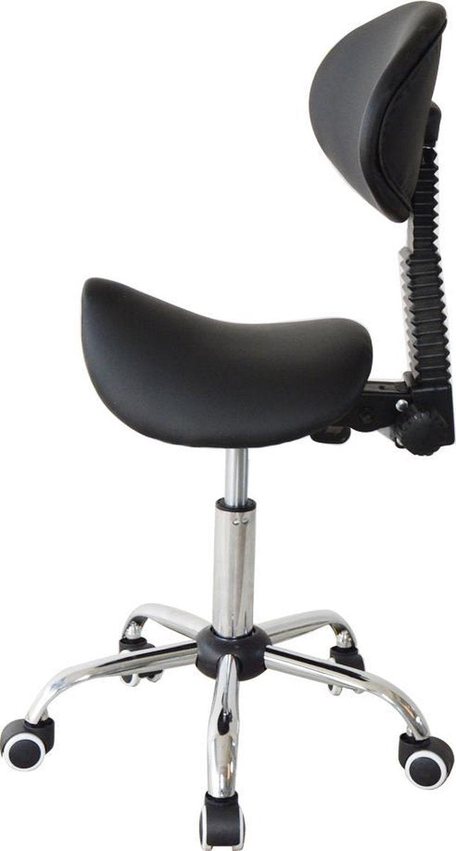 VDD-Sattelhocker - Ergonomisch kippbare Rückenlehne - Höhenverstellbar - 38x36x96cm