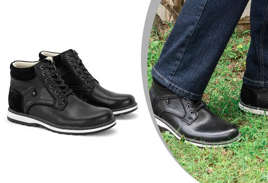 Milanoro - Elegante Herren-Turnschuhe aus Leder - Cognac - Größe 42