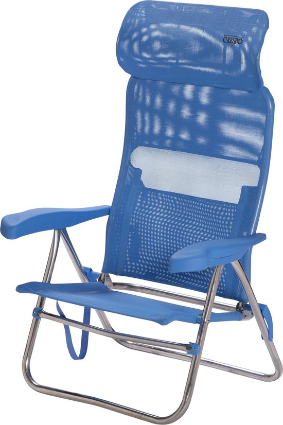 Crespo – Strandstuhl – AL/205 – Compact – Blau