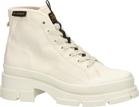 G-Star Aefon II Mid CVS W Schnürschuhe Absatz - off-white - Größe 41