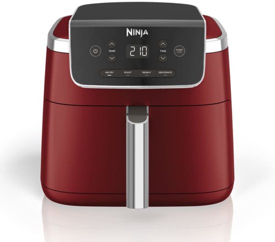 Ninja Airfryer XL PRO AF140EUCM 4,7 Liter Freistehende Heißluftfritteuse in Zimtrot mit 4 Kochprogrammen – Best Buy