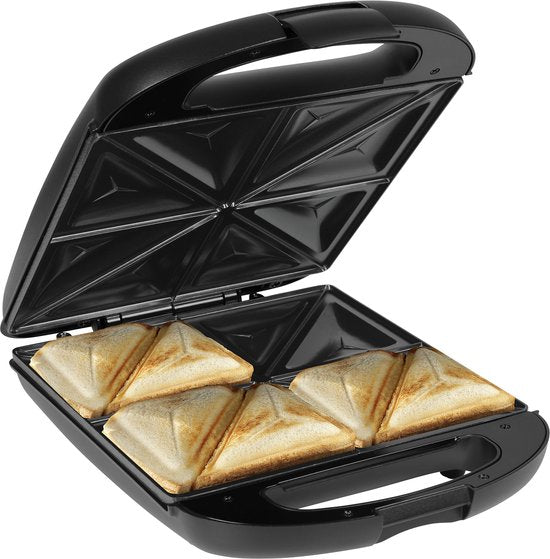 Tristar Sandwichtoaster – SA-3069 – 1500 W – Für 4 Sandwiches – PFAS-frei – Antihaftbeschichtung