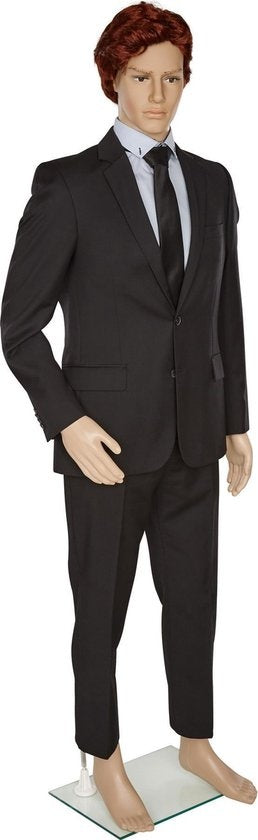 tectake - Schaufensterpuppe Schaufensterpuppe Modell "Herren" - zerlegbar - 402662