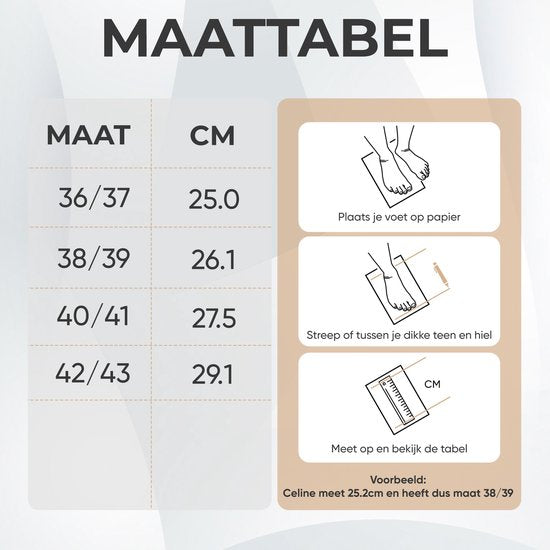 Hausschuhe Damen - Hausschuhe - Größe 40/41 - Schwarz - Rutschfest - Comfeet
