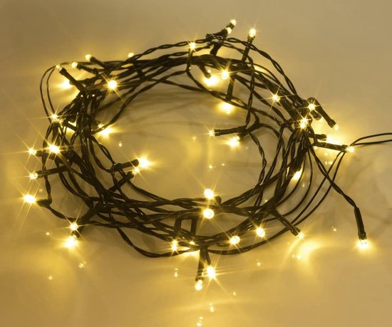 LED-Beleuchtung 24 Warm White (ohne Batterien) auf Timer mit 8 Funktionen