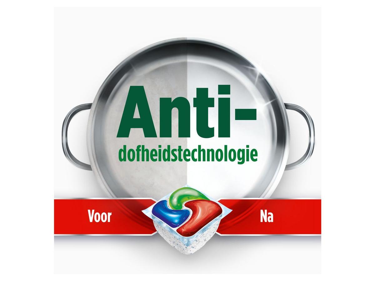 Dreft Platinum Plus Geschirrspültabs – Zitronenduft – 72 Stück – 144-faches Sonderangebot