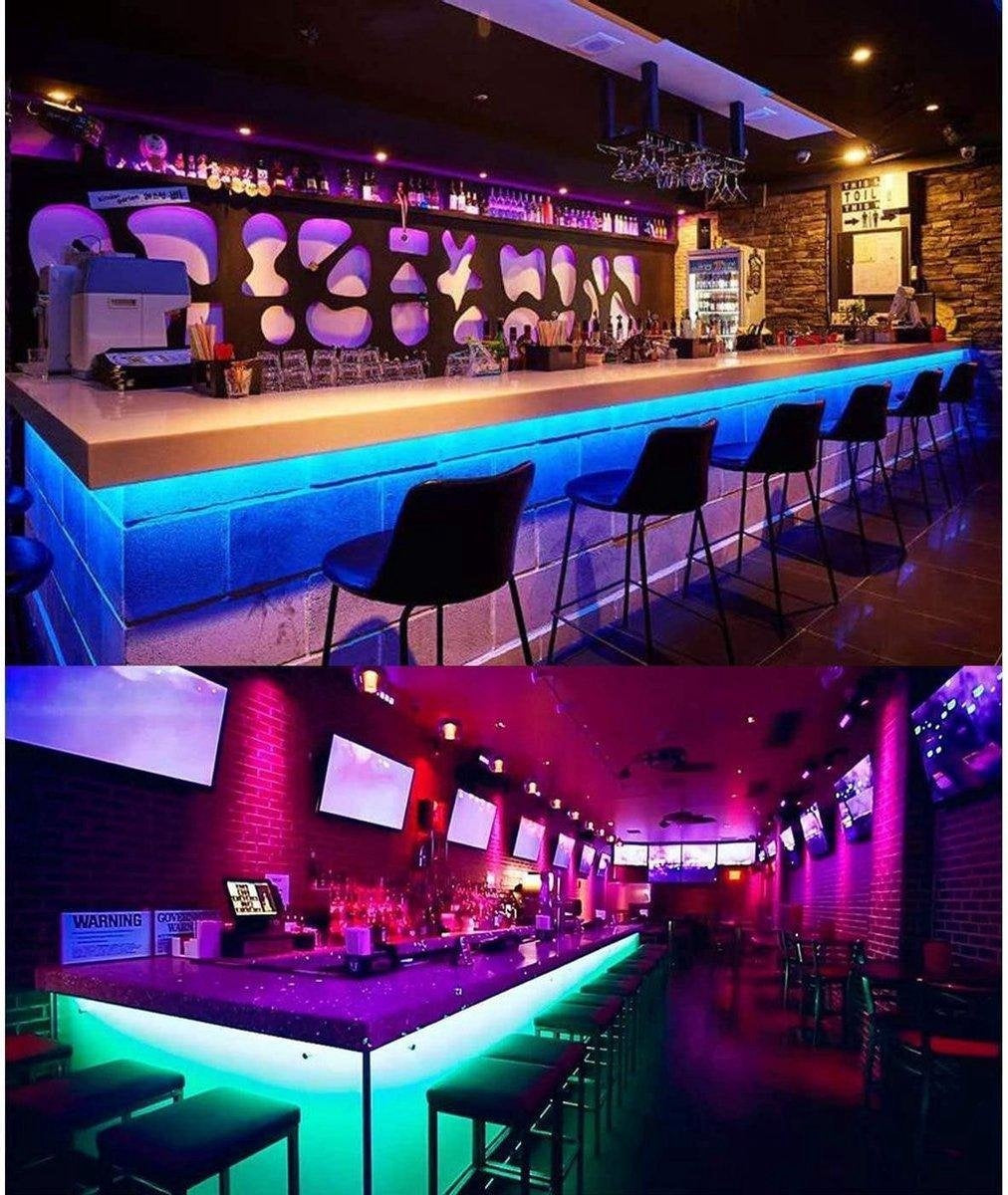 Wick Waterproof LED Light Strip 10 Meter - 16-Farben-Lichtleiste - dimmbar - inklusive 44-Tasten-Fernbedienung