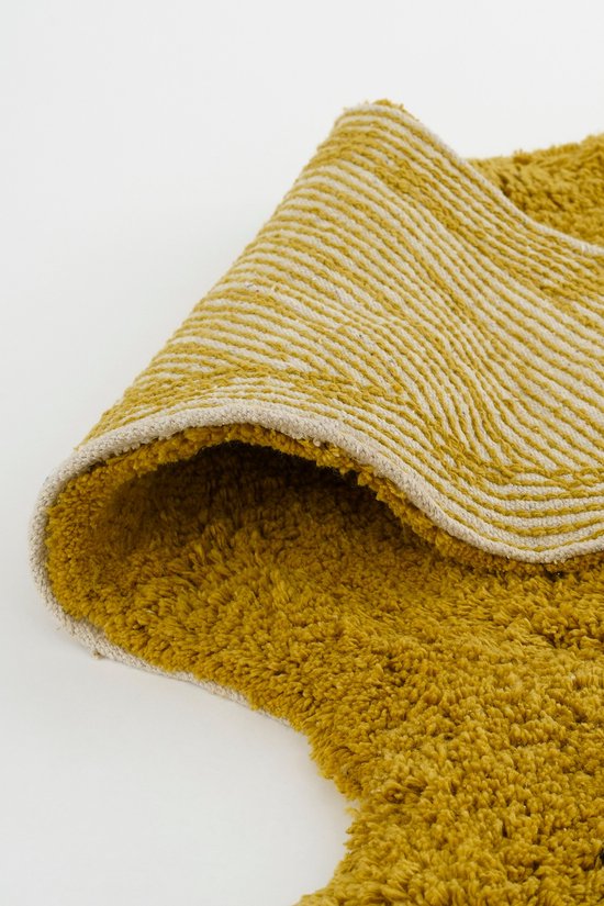 Vorleger Kinderzimmer - Vorleger Dschungel - Tiger - 180 x 120 cm - Gelb