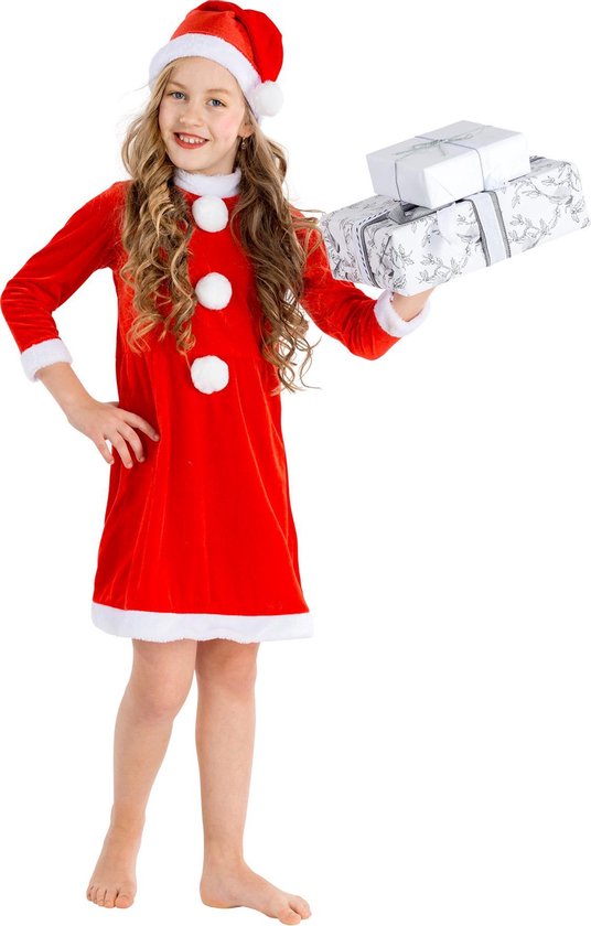 Dressforfun Faschingskostüm Weihnachtselfe – Mädchen – Größe 152 (12–14 Jahre)