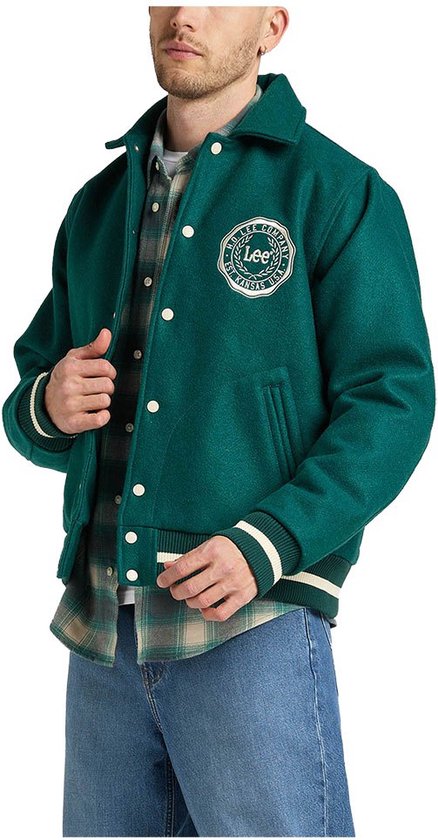 LEE Varsity-Jacke für Herren / Esmeralda – L