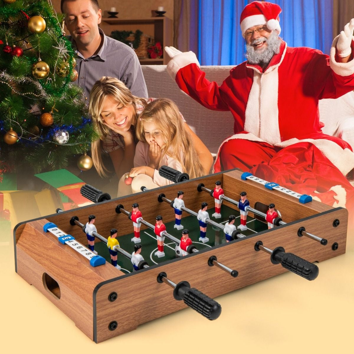 Coast Mini-Fußballtisch - Für Kinder - 51 x 31 x9 cm