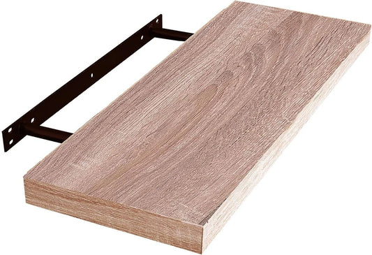 Eugad Wandregal – Holz – Eiche – max. 10 kg – 100 x 23 x 4 cm