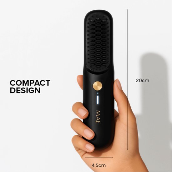 MAE® Touch Up – Kabellose Stylingbürste – Heizbürste – Kabelloses Glätteisen