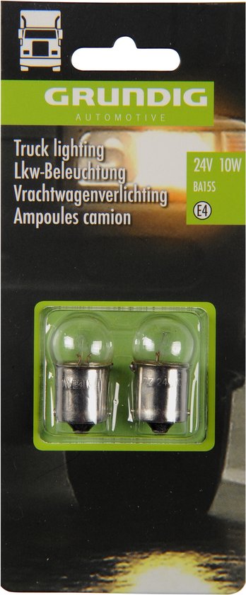 Grundig Lkw-Leuchten - 2 Stück - 24V - 10W - E4