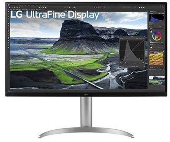 LG UltraFine 32UQ850V-W – 4K-IPS-Monitor in Schwarz – USB-C 90 W – 32 Zoll