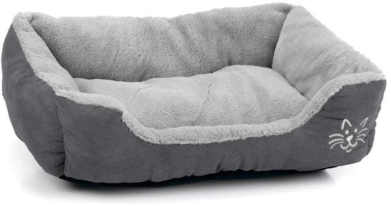 Beeztees Baboo – Katzenkorb – Grau – 48 x 37 x 18 cm