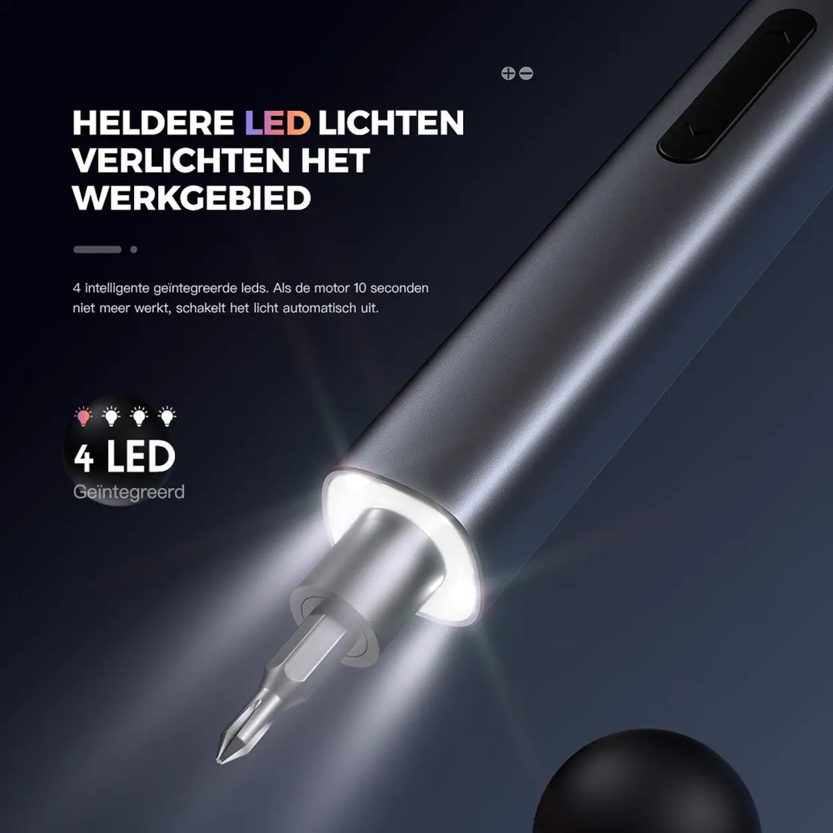 EasyWox 57-in-1-Elektro-Präzisionsschraubendreher – Grau