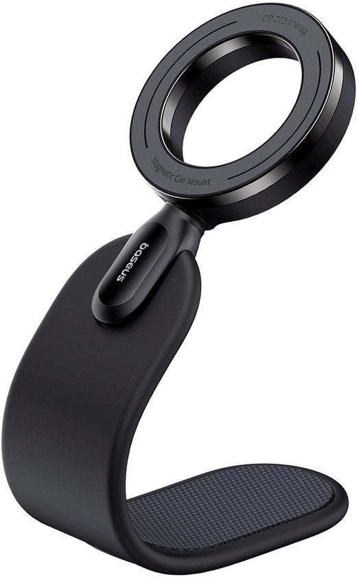Baseus C02 Go – Magnetische Handyhalterung für das Armaturenbrett – Kompatibel mit MagSafe – Biegsam – Verstellbar – Schwarz