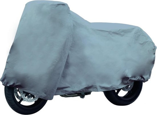 Dunlop Motorradabdeckung – Größe L – 228 x 99 x 124 cm – wetterfest – PVC