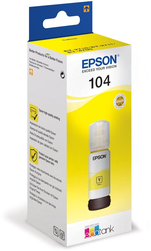 Epson 104 EcoTank – Tintenflasche / Gelb
