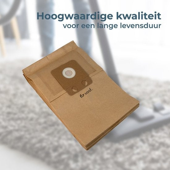 Staubsaugerbeutel - 10 Stück - Geeignet für Nilfisk GD Staubsauger - Geeignet für Thor, Business de Luxe - GD1010 111/GD - CDB XXXX und mehr