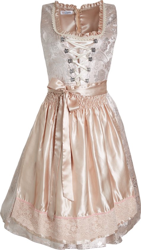 Dressforfun Midi-Dirndl Traunstein Modell 2 XL - Faschingskostüm Kostüm Halloween Faschingskostüm Partykleid Faschingskostüm Partykleid - 304633